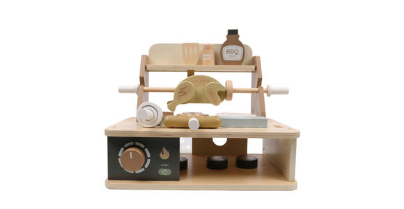 KINDERGRILL - Multicolor, Basics, Holz/Holzwerkstoff (30/20/24,5cm) - My Baby Lou