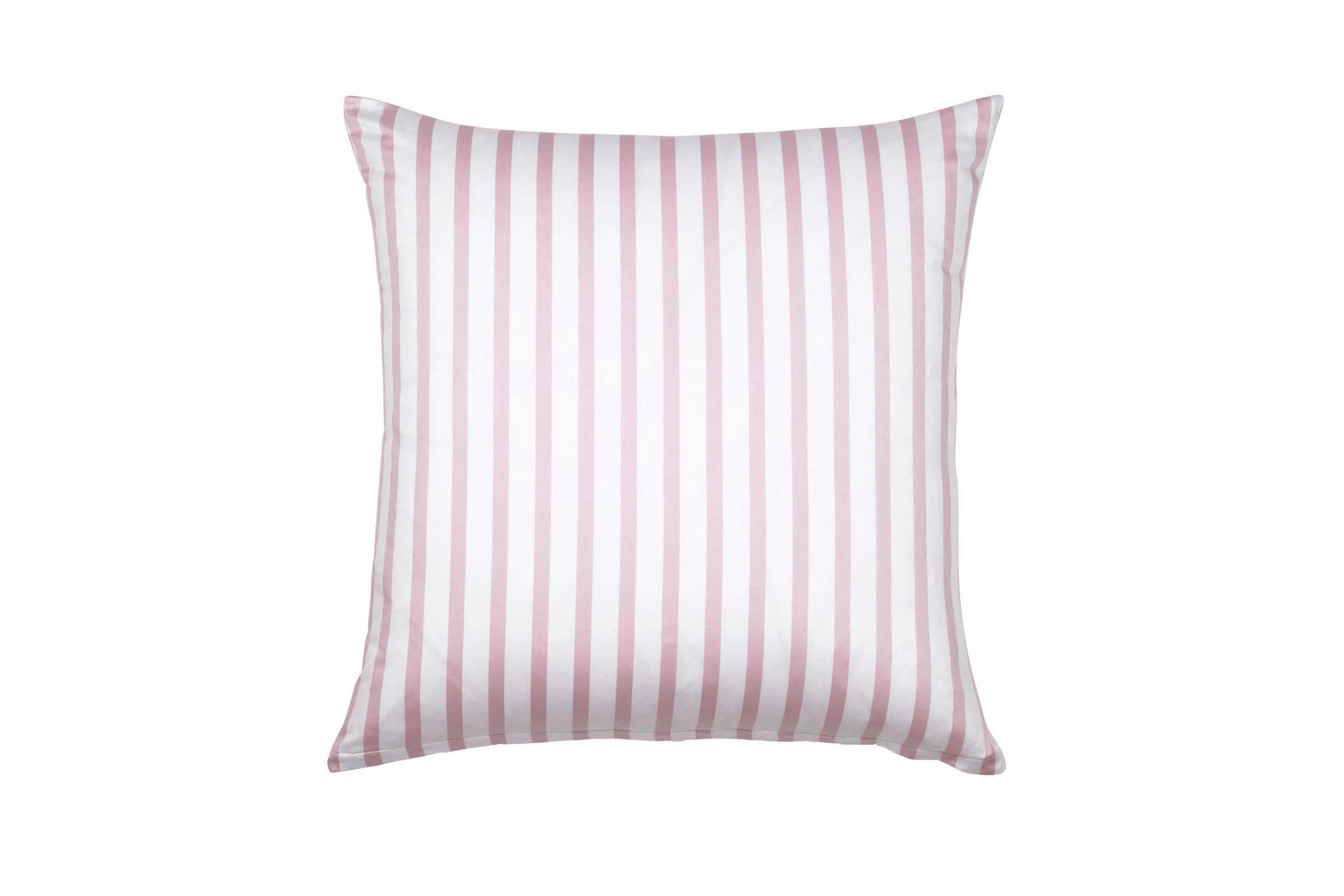 KISSENHÜLLE GENTANO 80/80 cm  - Hellrosa/Weiß, Design, Textil (80/80cm) - Janine