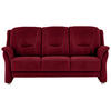 3-SITZER-SOFA in Mikrofaser Hellrot  - Hellrot/Beige, Konventionell, Textil/Metall (198/100/89cm) - Beldomo Comfort
