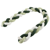 NESTCHENSCHLANGE   9/180 cm  - Salbeigrün/Creme, Basics, Textil (9/180cm) - Patinio