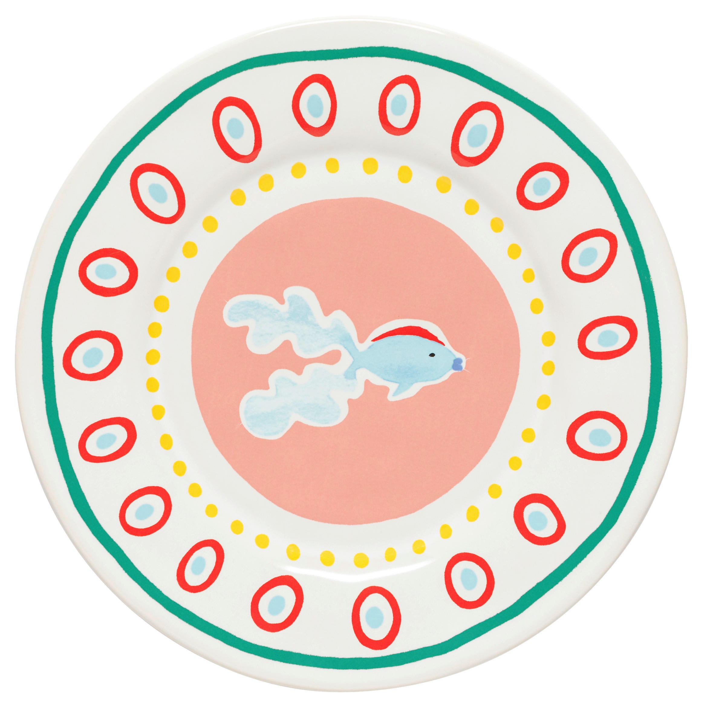 DESSERTTELLERSET Multicolor 6-teilig SUMMER BLISS  - Multicolor, Basics, Keramik - Costa Nova