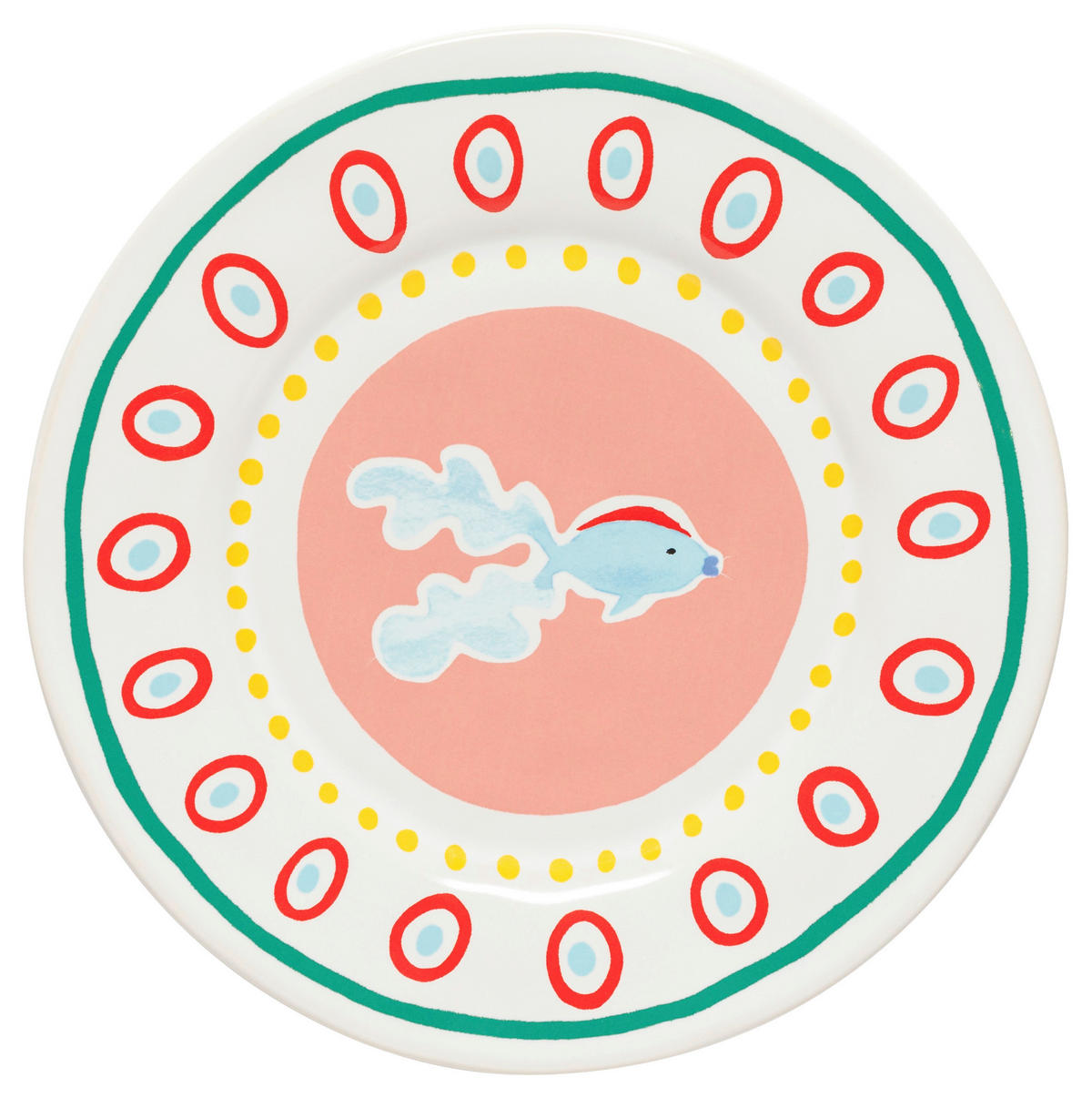 DESSERTTELLERSET Multicolor 6-teilig SUMMER BLISS  - Multicolor, Basics, Keramik - Costa Nova