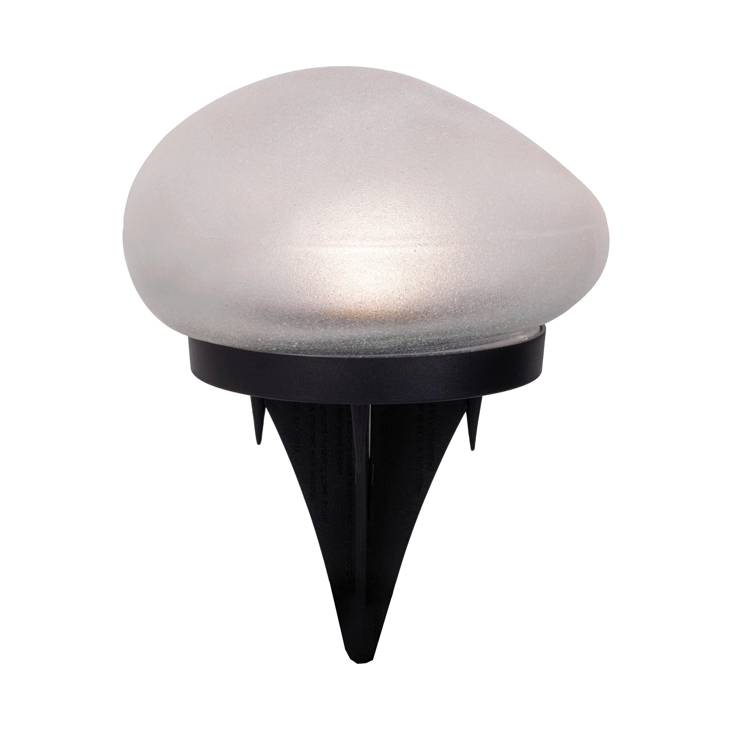 Thumbnail - Näve Solarleuchte Guri, Transparent, Glas, 2-teilig, oval, 12x8.5x14 cm, mit Schalter, Lampen & Leuchten, Außenbeleuchtu...