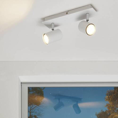 SPOTLÁMPA - fehér, Basics, fém (29/8/12,2cm) - Novel