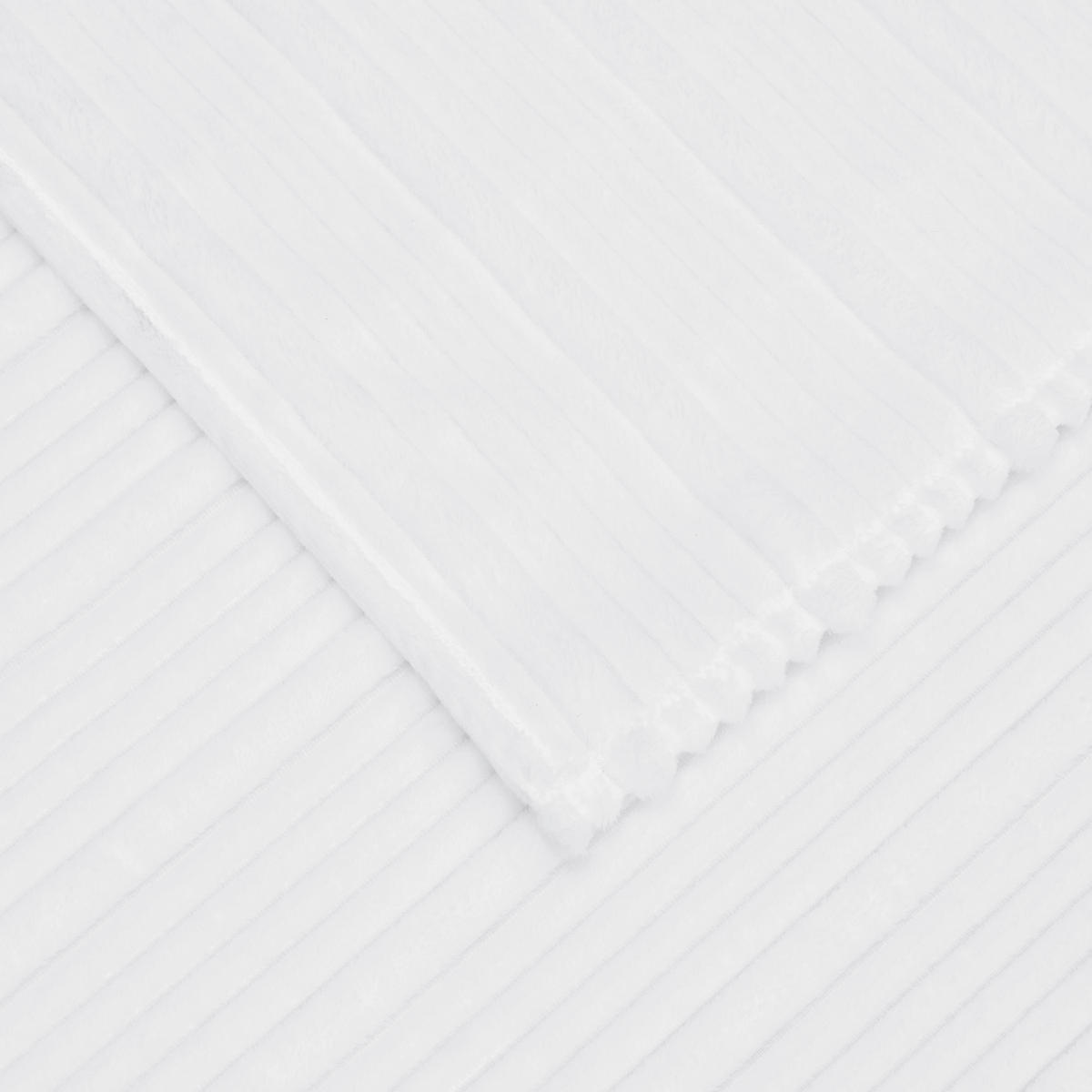 WOHNDECKE OSLO 220/240 cm  - Weiß, Textil (220/240cm) - Novel