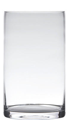 VASE  - Transparent, Basics, Glas (15/40cm)