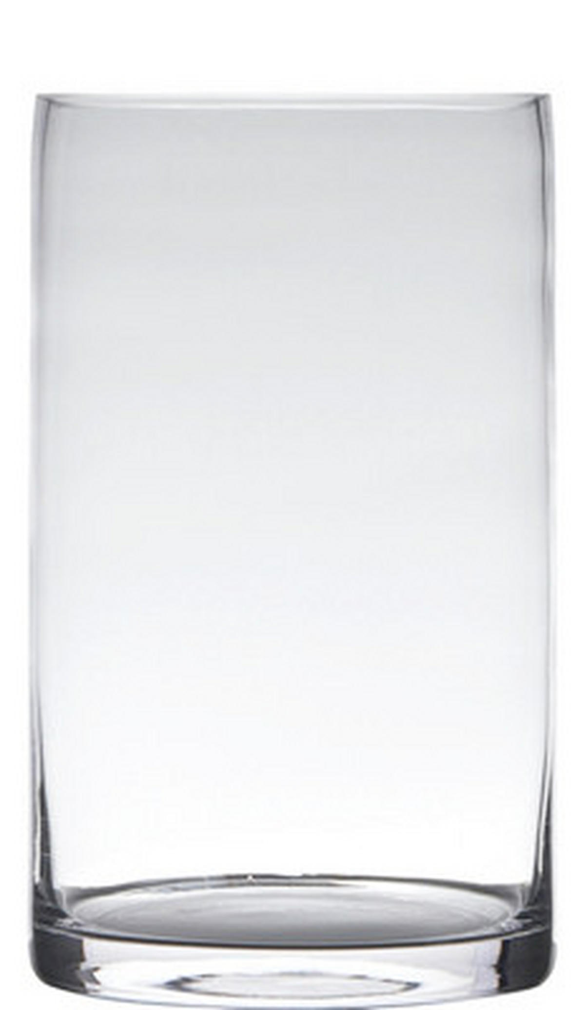 VASE  - Transparent, Basics, Glas (15/40cm)