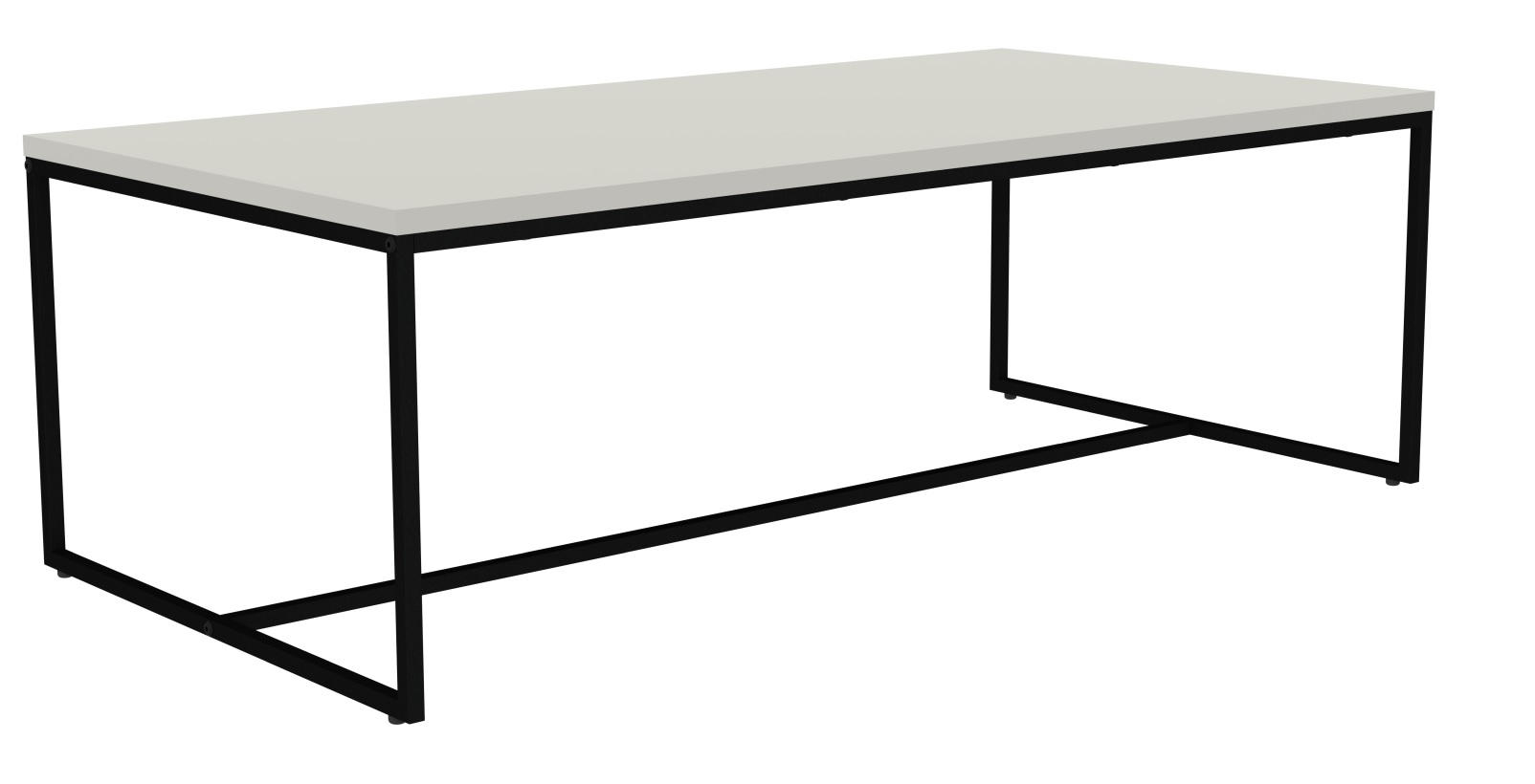 XXXL KONFERENČNÍ STOLEK, bílá, kompozitní dřevo, 120/60/40 cm