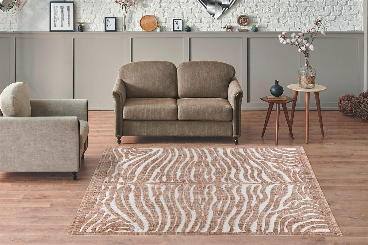 TEPPICH 120/170 cm Sarai 325 Braun Braun  - Braun, KONVENTIONELL, Textil (120/170cm)