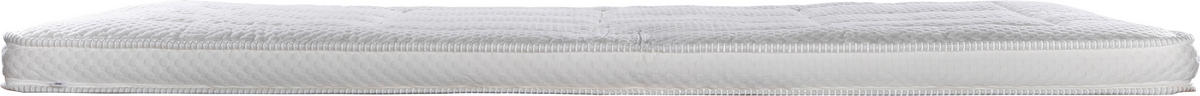 VRCHNÍ MATRACE, 100/200 cm - bílá, Basics, textil (100/200cm) - Livetastic