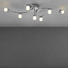 LED-DECKENLEUCHTE - Chromfarben, Design, Glas/Metall (72,5/31,5/18,5cm) - Novel