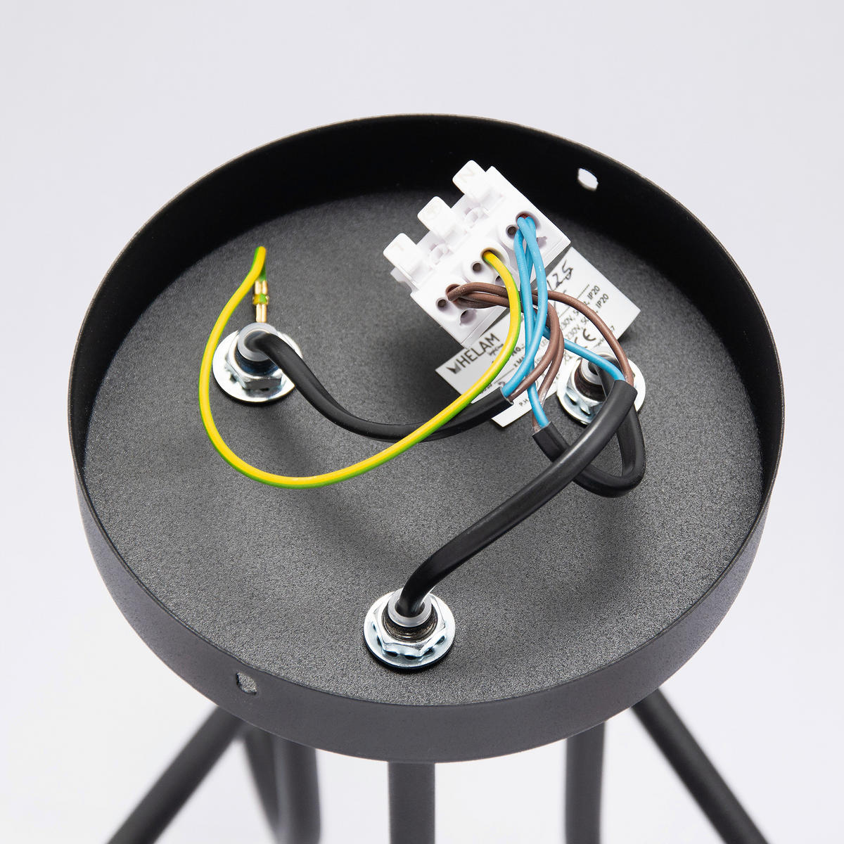 DECKENLEUCHTE    45/45/30 cm  - Schwarz/Kupferfarben, Trend, Metall (45/45/30cm)