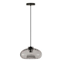 HÄNGELEUCHTE 28/118,5 cm  - Schwarz, Design, Glas/Metall (28/118,5cm) - Osram