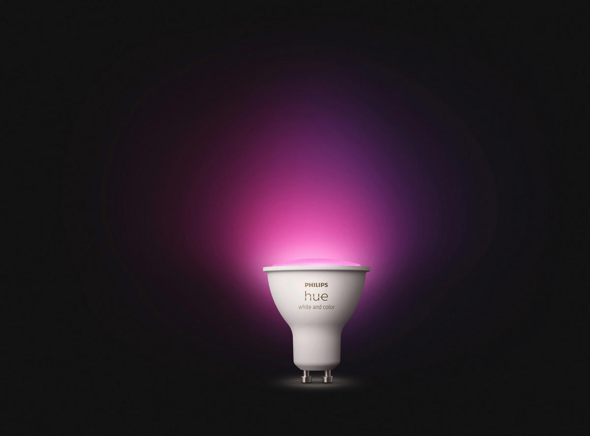 LED-LEUCHTMITTEL   GU10 4,2 W  - Weiß, Basics, Kunststoff (5/5,8cm) - Philips HUE