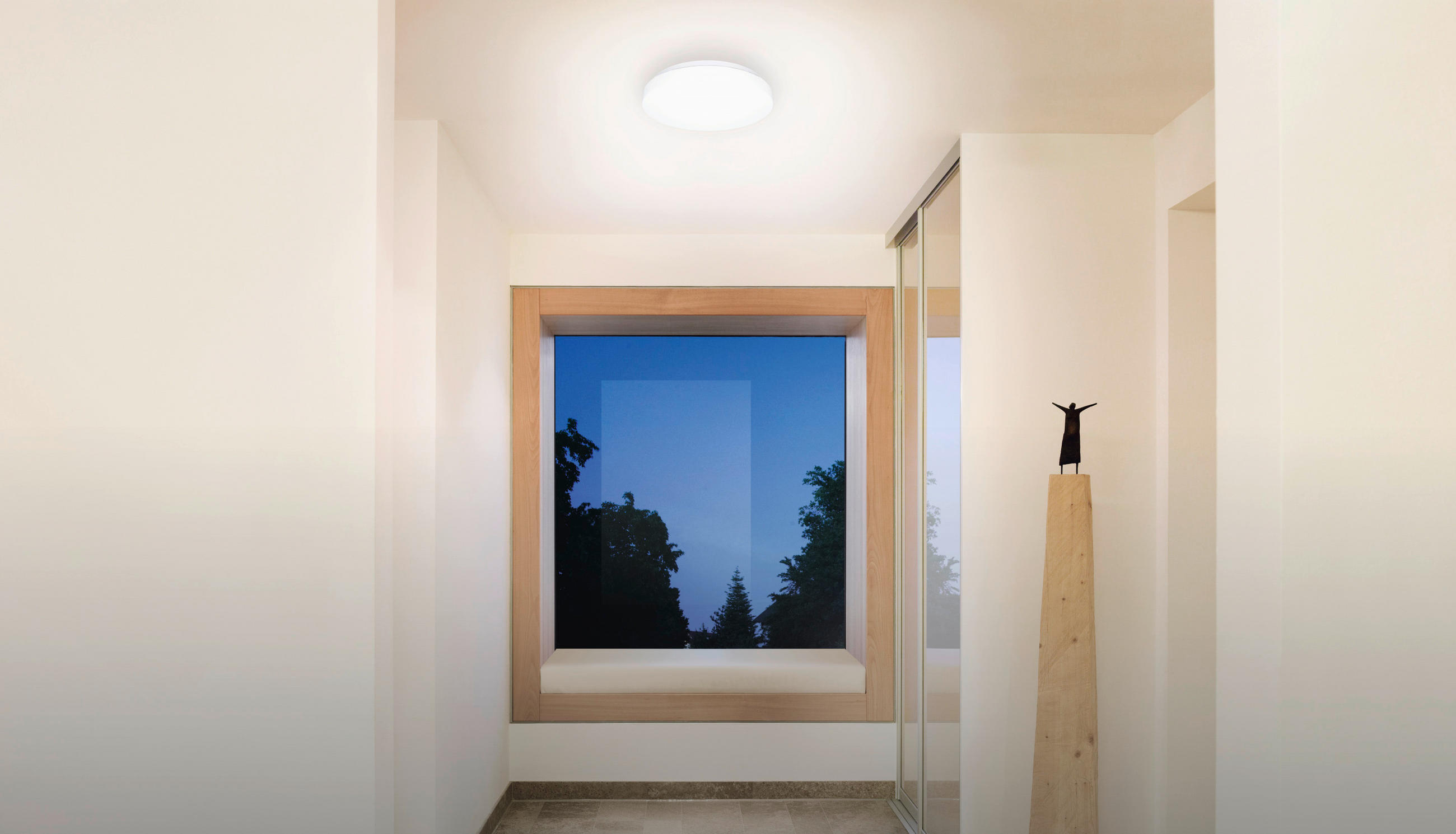 LED-DECKENLEUCHTE 28/28 cm   - Weiß, Basics, Kunststoff (28/28cm) - Steinel