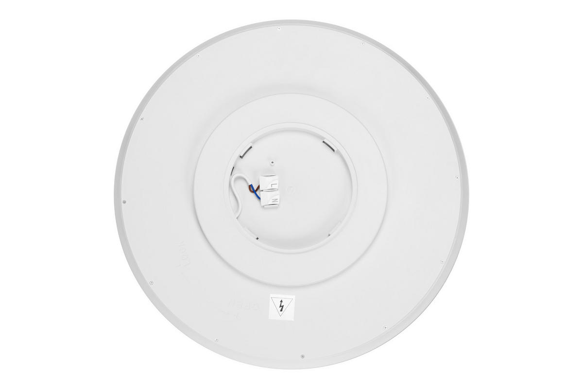 LED-DECKENLEUCHTE 40/3,5 cm   - Weiß, Basics, Kunststoff (40/3,5cm) - Novel