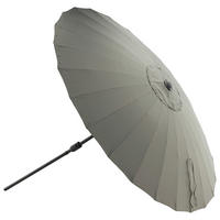 SONNENSCHIRM  - Grau, KONVENTIONELL (270/270cm) - Gardenson