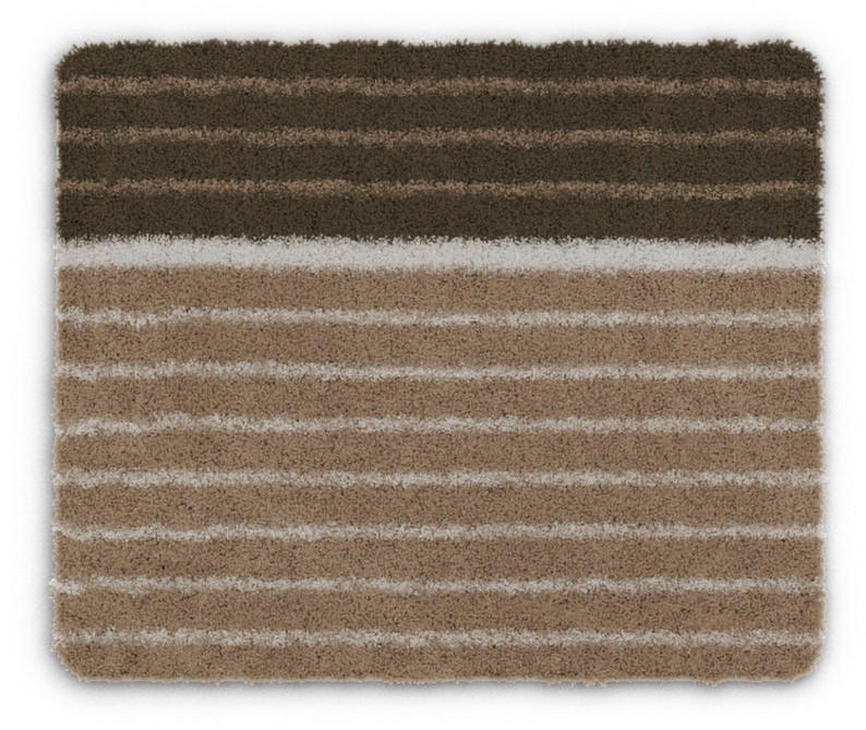 BIDET-VORLEGER Taupe 50/60 cm  - Taupe, Basics, Kunststoff/Textil (50/60cm) - Grund