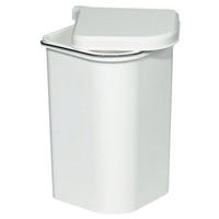 EINBAUABFALLSAMMLER 5 l  Kunststoff  - Weiß, Basics, Kunststoff (17,5/30-41,2/17,5cm) - HKT