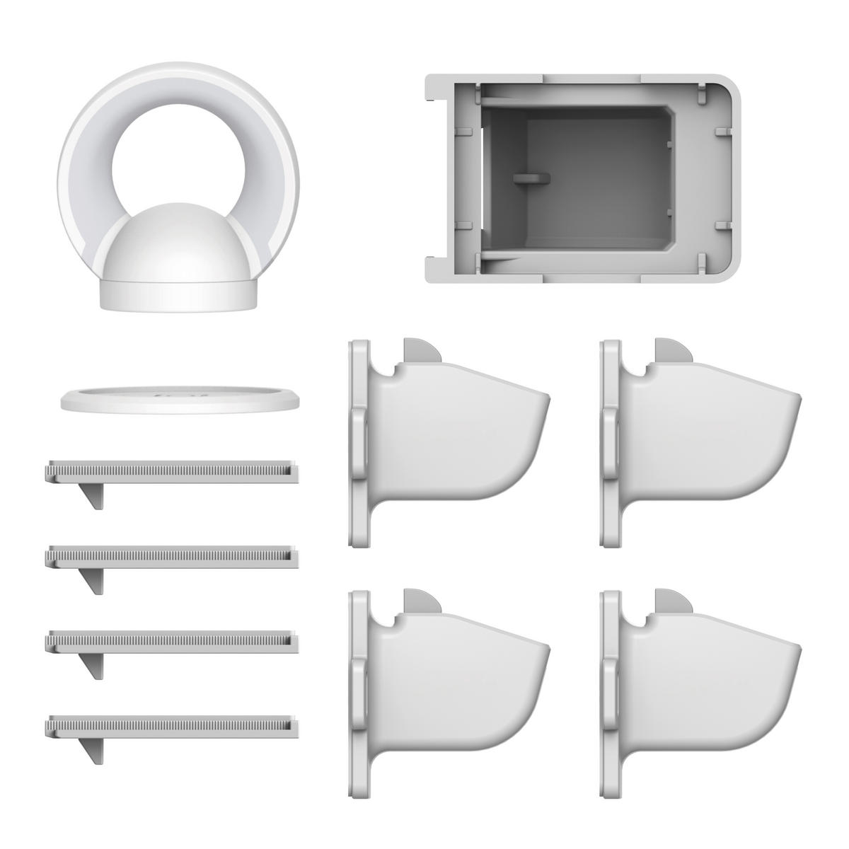 SCHUBLADENSICHERUNG  - Weiß, Basics, Kunststoff/Metall - My Baby Lou