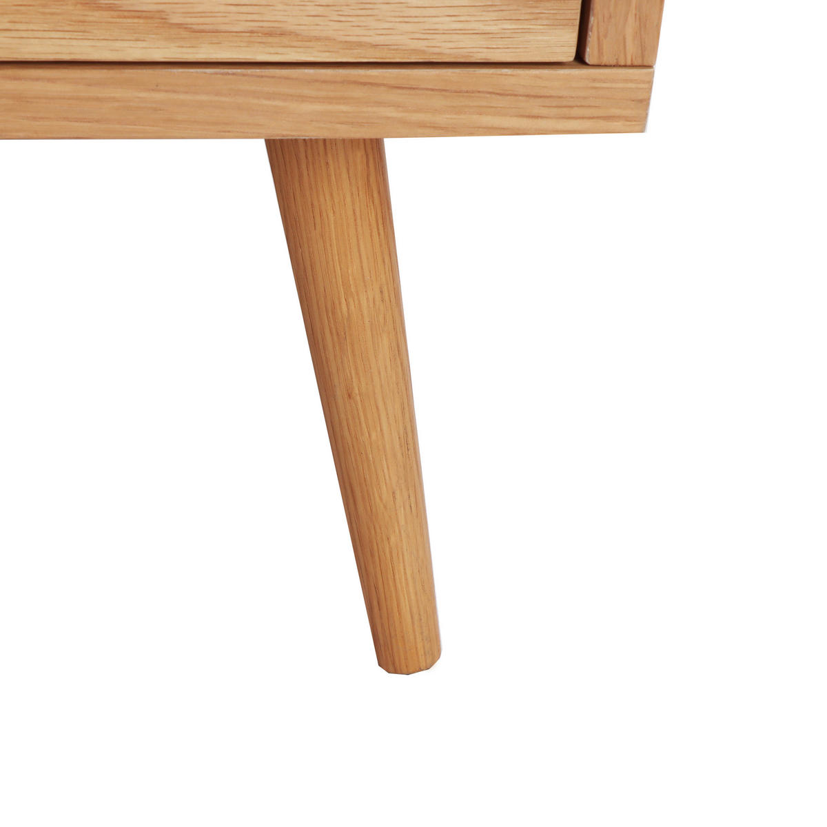 NOČNÍ STOLEK, dub, barvy dubu, 50/55/40 cm - barvy dubu/světle hnědá, Design, dřevo/kompozitní dřevo (50/55/40cm) - Boxxx