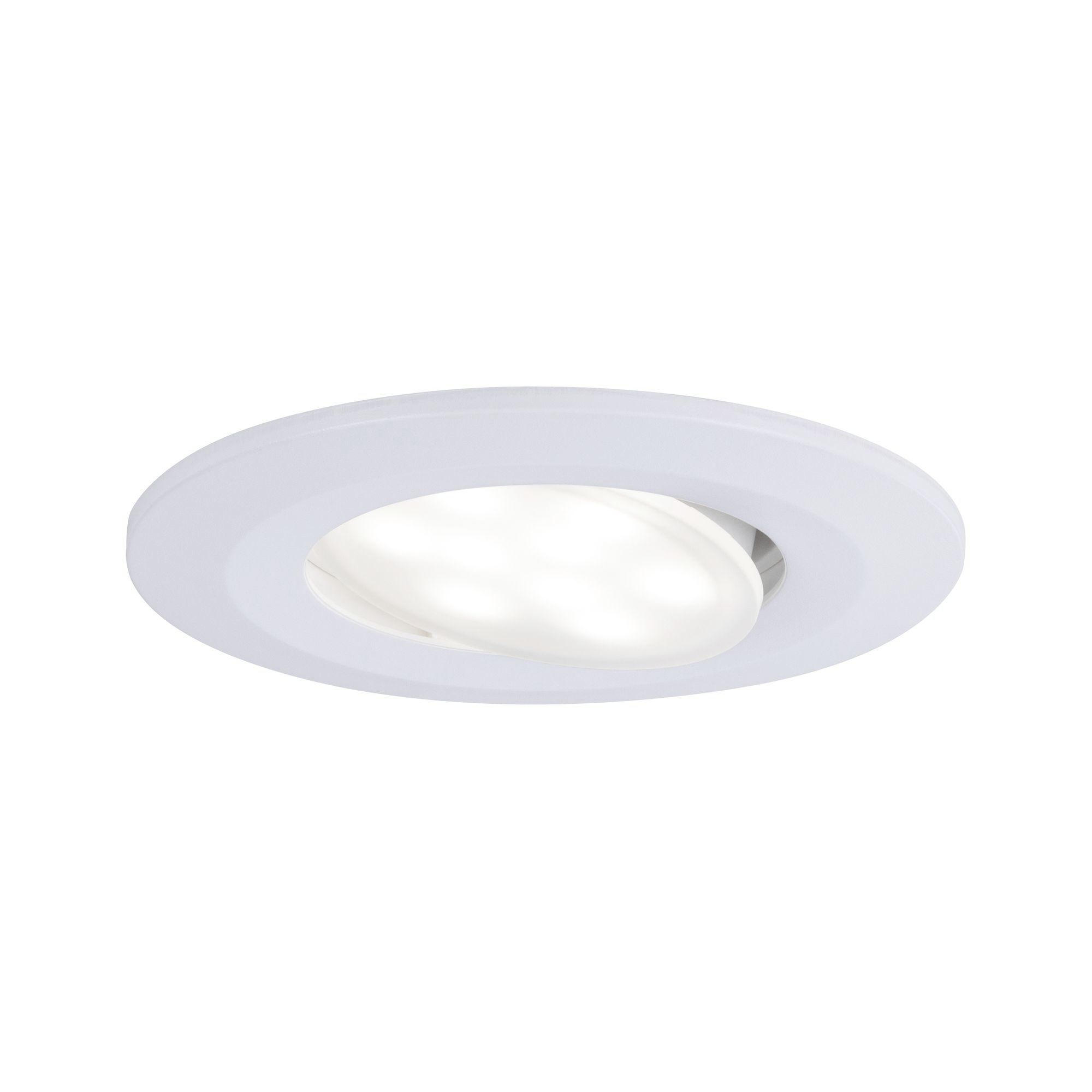 LED-DECKENLEUCHTE 9 cm  - Weiß, Basics, Kunststoff (9cm) - Paulmann