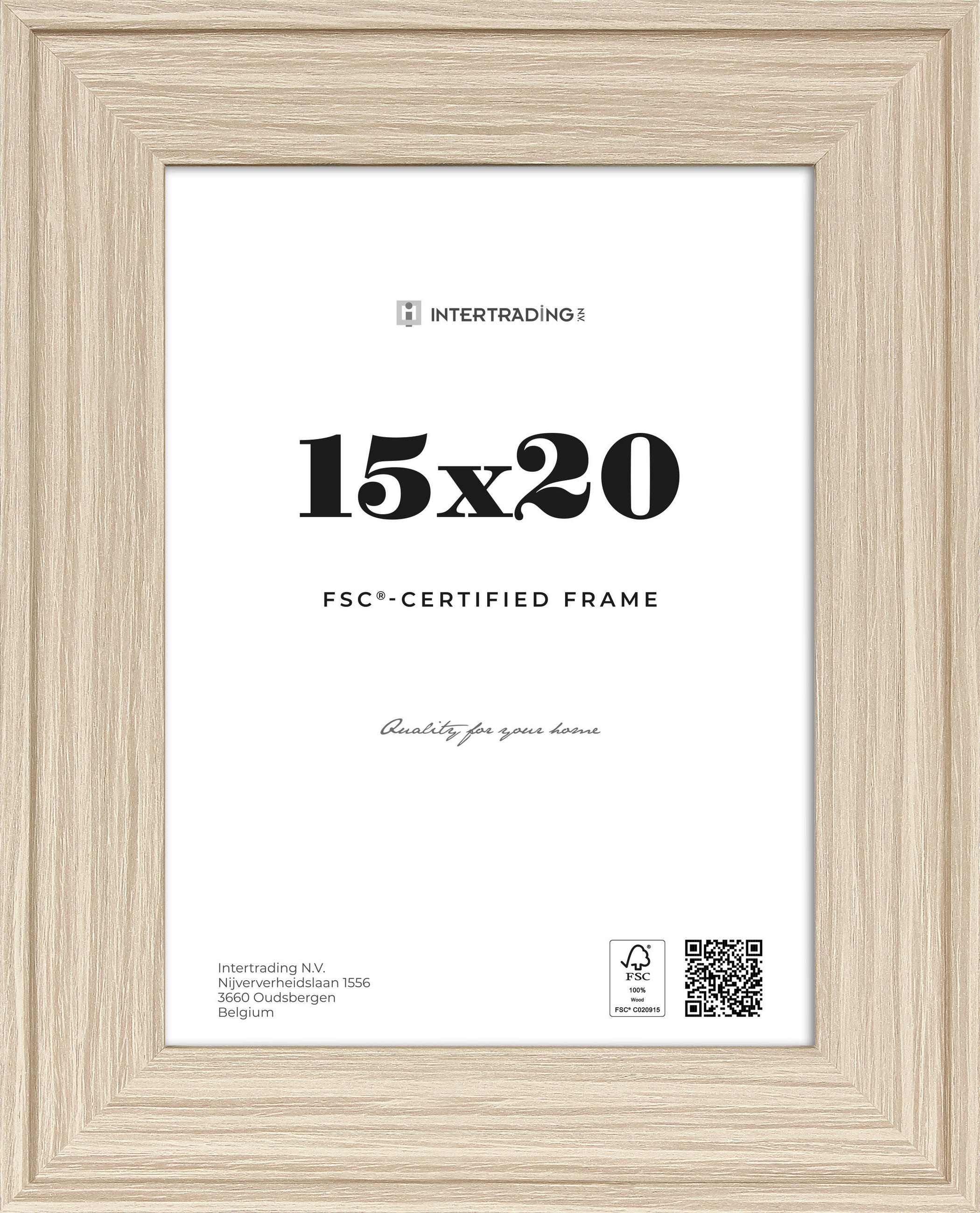 BILDERRAHMEN 21,2/1,6/26,2 cm  - Eichefarben, Basics, Holzwerkstoff (21,2/1,6/26,2cm)