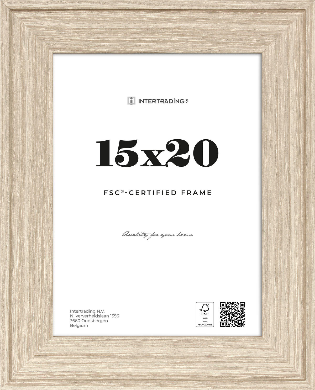 BILDERRAHMEN 21,2/1,6/26,2 cm  - Eichefarben, Basics, Holzwerkstoff (21,2/1,6/26,2cm)