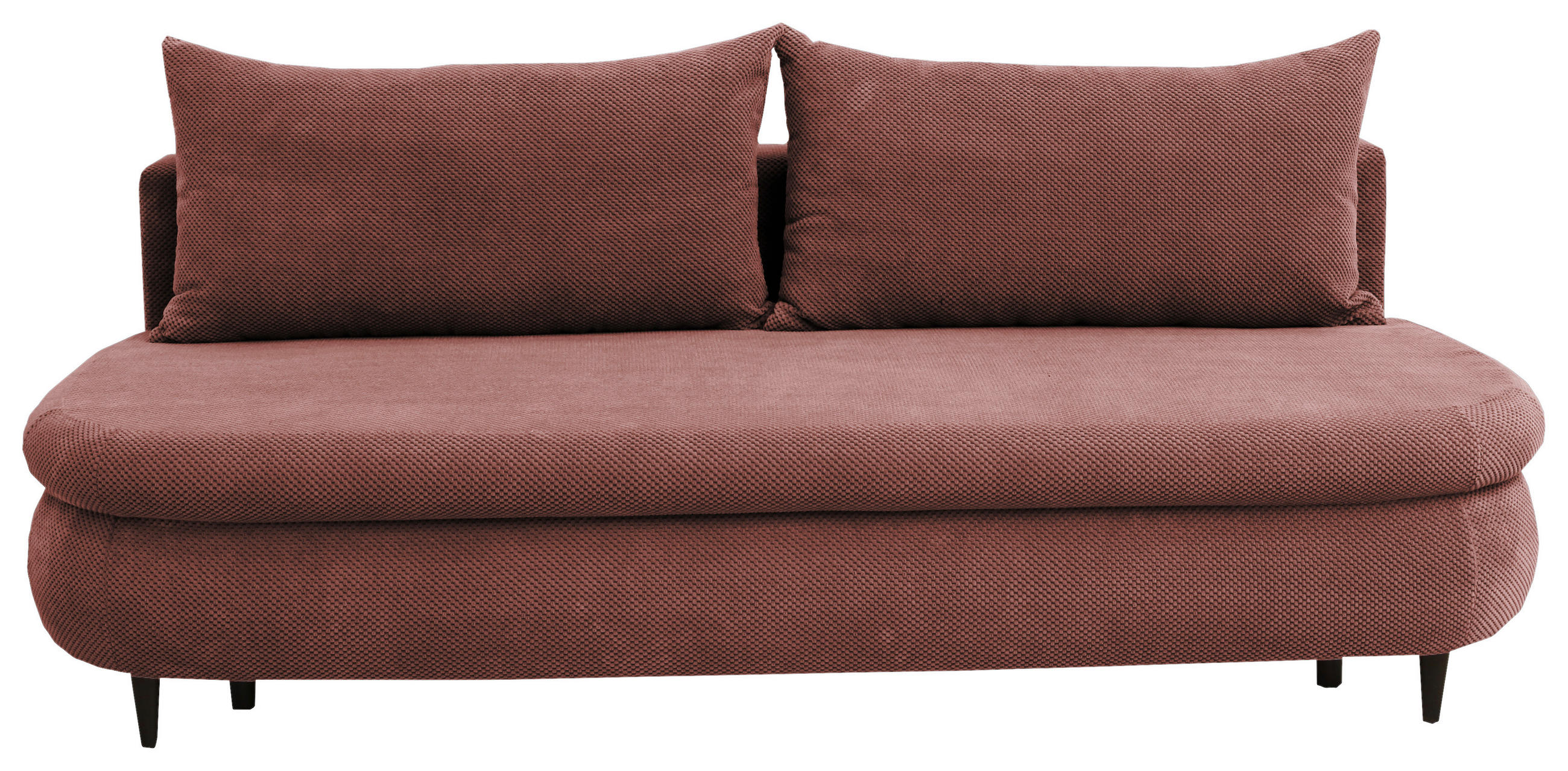 TROSJED NA RAZVLAČENJE tekstil terakota - crna/terakota, Design, tekstil (213/89/105cm) - Novel