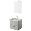 BADEZIMMER  in 60 cm  - Weiß/Grau, KONVENTIONELL, Holzwerkstoff (60cm) - Pelipal