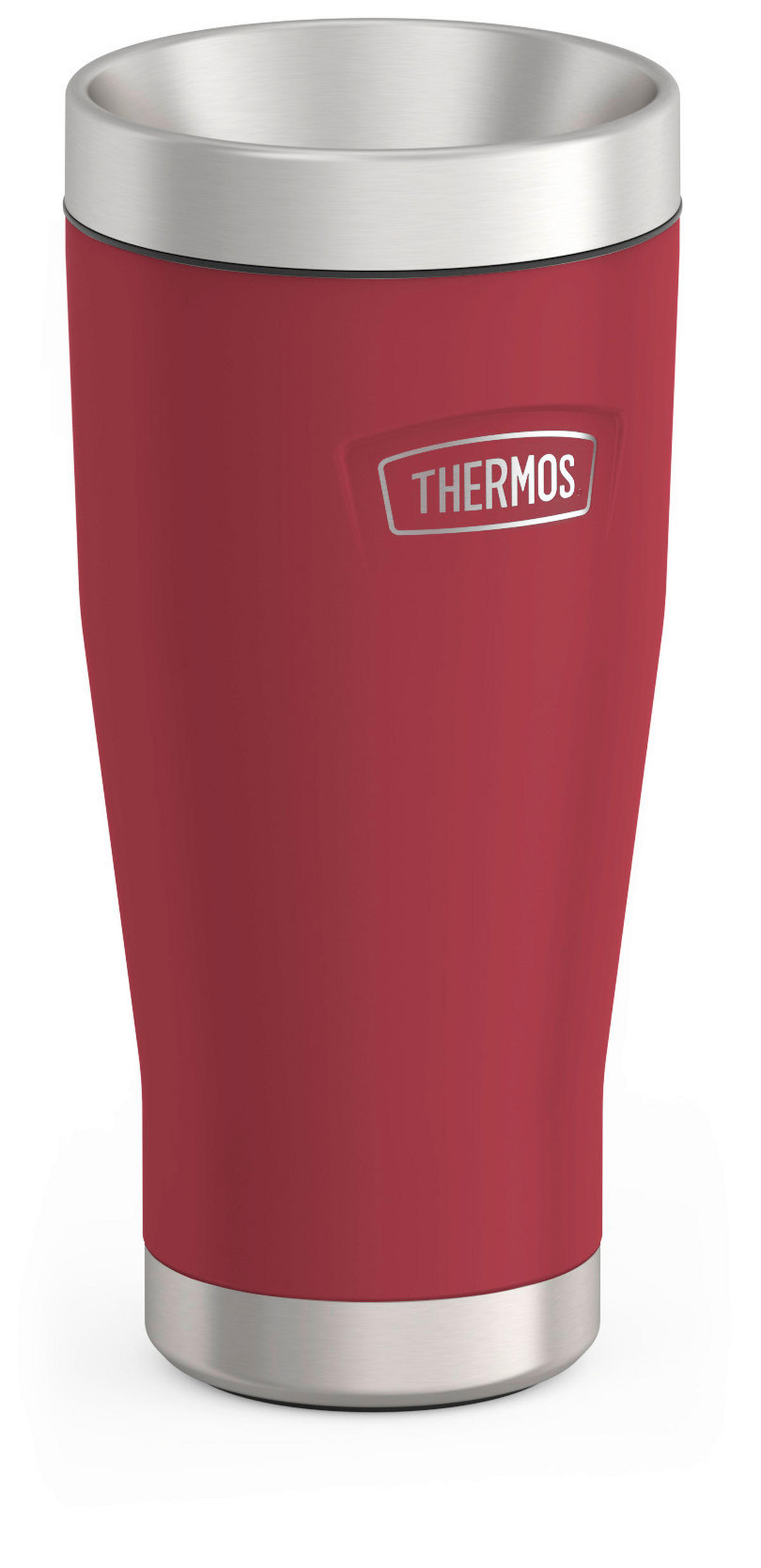 THERMOBECHER ICON 0,47 L  - Rot, Basics, Metall (0.47l) - Thermos