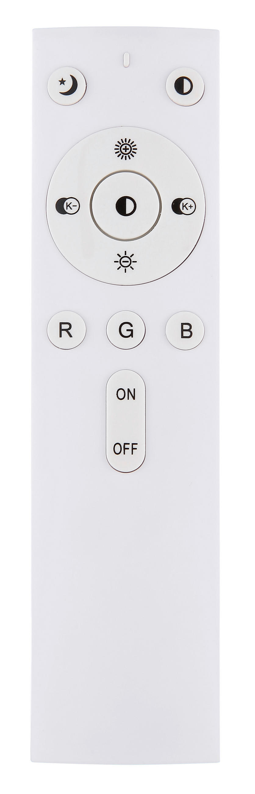 STROPNA LED-SVETILKA   //2700-6000 K/230 V/ - bela/barve kapučina, Konvencionalno, kovina/umetna masa (34/7cm) - Globo