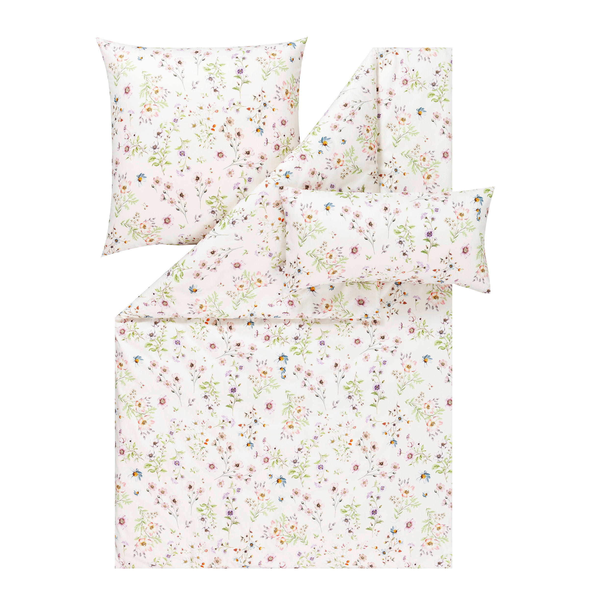 BETTWÄSCHE Atelier Makosatin 135/200 cm  - Naturfarben, Design, Textil (135/200cm) - Estella