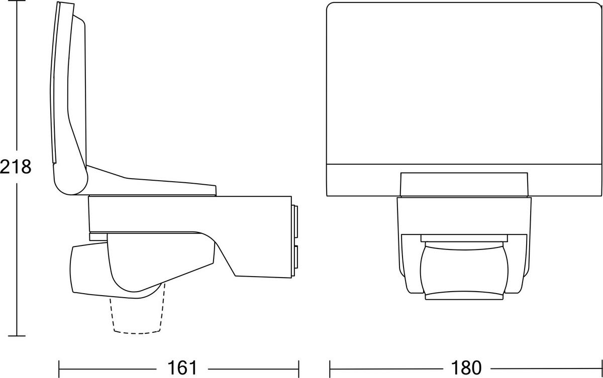 LED-AUßENLEUCHTE 16,1/18/21,8 cm   - Silberfarben, Basics, Kunststoff (16,1/18/21,8cm) - Steinel