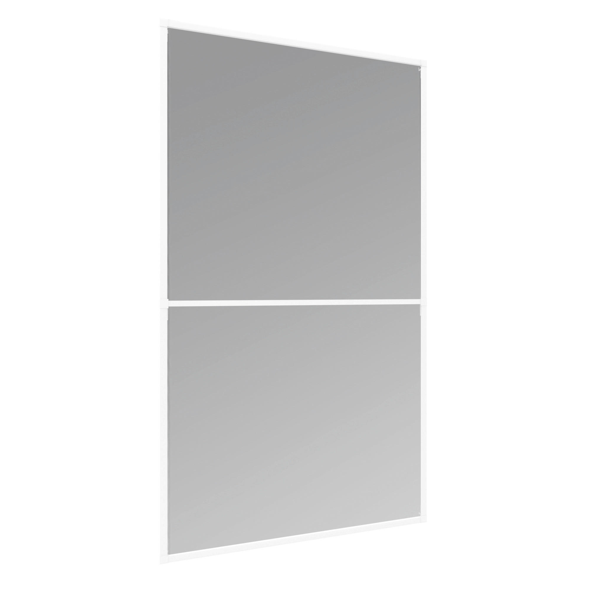 Fliegengitter Fenster 120x220 cm Weiß