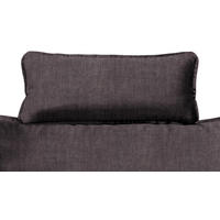 KOPFSTÜTZE - Graphitfarben, Design, Textil (57/25/15cm) - Hom`in