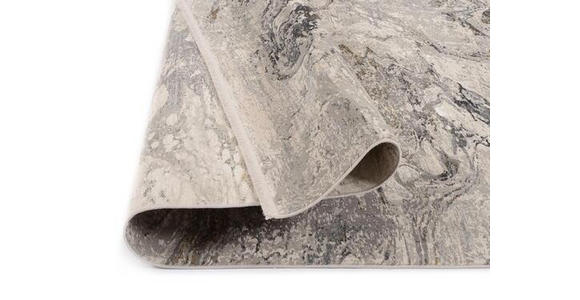 LÄUFER 80/200 cm Lilie Grau, Goldfarben - Goldfarben/Grau, Design, Textil (80/200cm) - Dieter Knoll