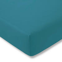 SPANNLEINTUCH 200/200 cm Single-Jersey  - Petrol, Basics, Textil (200/200cm) - Estella