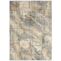 ORIENTALISK MATTA 80/150 cm Splash Beige Grey Mix  - beige/grå, Trend, textil (80/150cm) - Cazaris