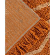 WEBTEPPICH 120/170 cm Alena Creme, Orange  - Creme/Orange, Basics, Textil (120/170cm) - Novel