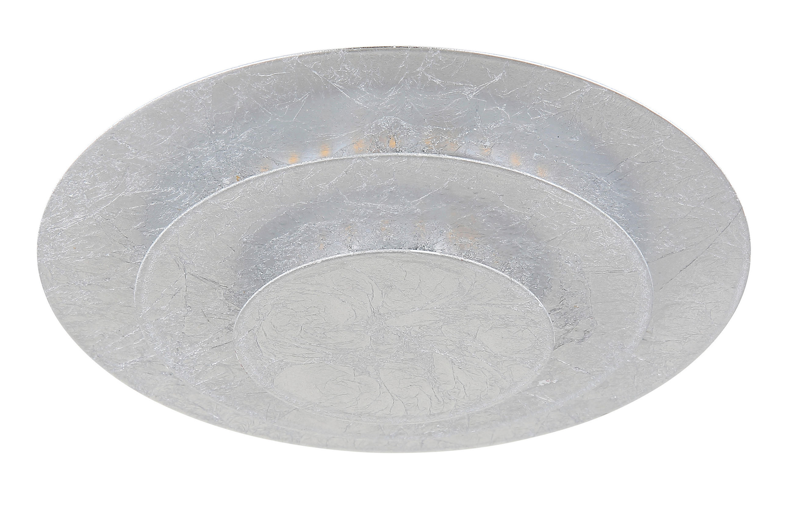 LED-DECKENLEUCHTE  18/7 cm    - Silberfarben, Design, Metall (18/7cm) - Globo