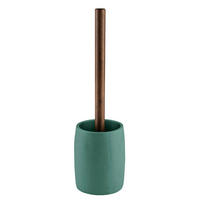 WC-BÜRSTENHALTER   Kunststoff  - Petrol, Basics, Kunststoff (9.8/34.5cm) - Kleine Wolke