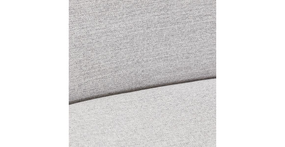 ARMLEHNSTUHL in Eisen Webstoff - Edelstahlfarben/Hellgrau, KONVENTIONELL, Textil/Metall (60/77-84/66cm) - Novel