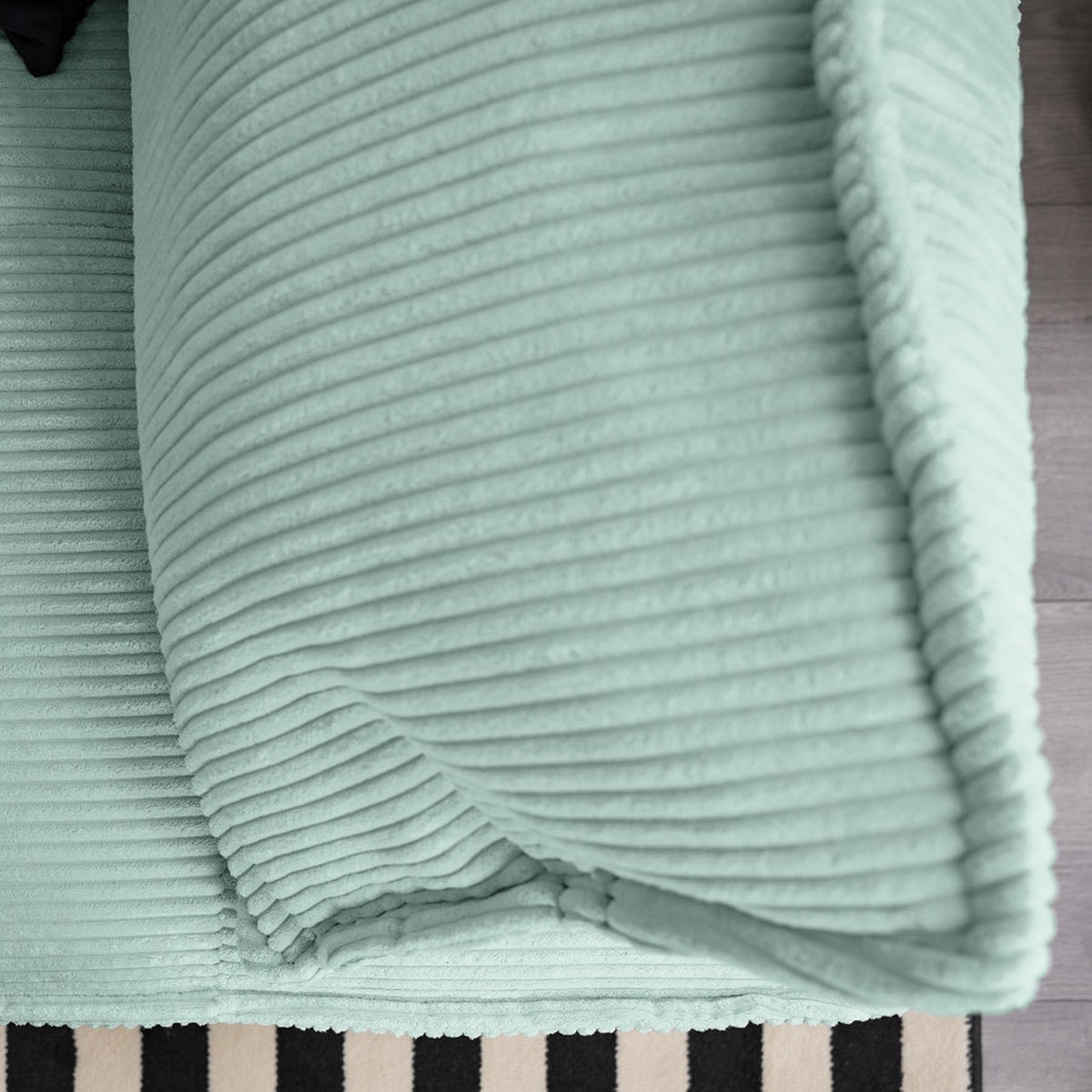 RÜCKENKISSEN   83/25/42 cm  - Blau, Modern, Textil (83/25/42cm) - Trendmanufaktur
