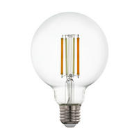 LED-LEUCHTMITTEL   E27 6 W  - Klar, Basics, Glas (14,0cm) - Eglo