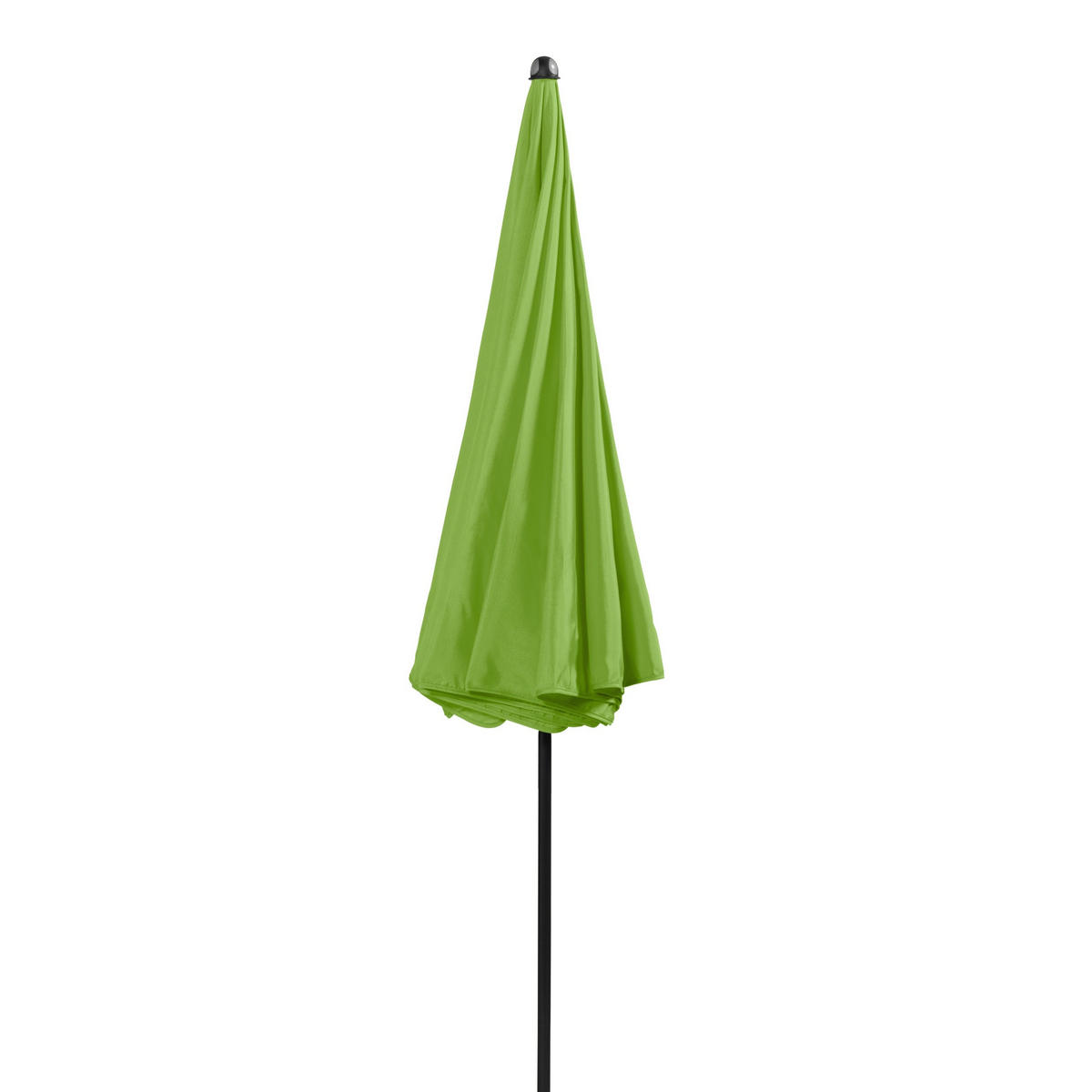 SLUNEČNÍK 200 cm - světle zelená/antracitová, Basics, kov/textil (200cm) - Ambia Garden