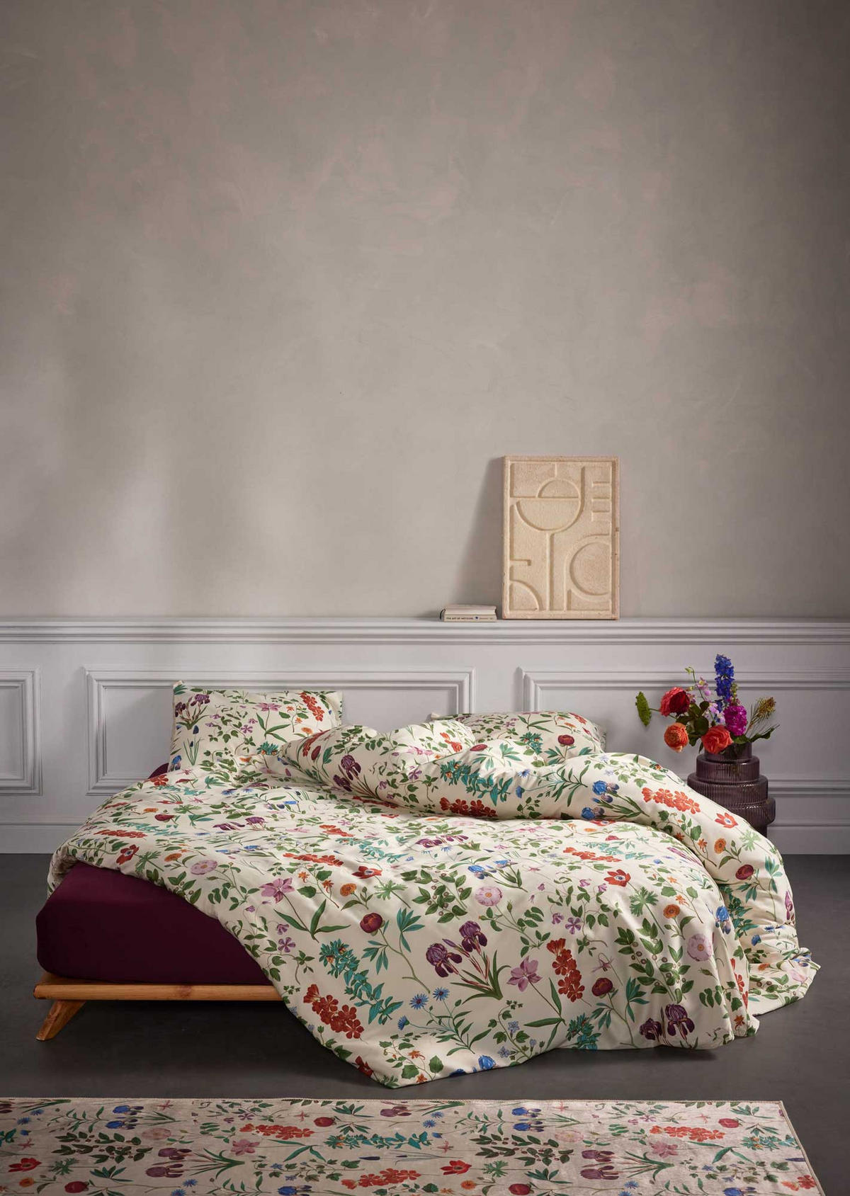 POSTELJNINA MARIGOLD 135/200 cm peščene barve  - peščene barve, Konvencionalno, tekstil (135/200cm) - Essenza