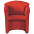 SESSEL Rot - Rot/Schwarz, KONVENTIONELL, Kunststoff/Textil (67/82/63cm) - NOVEL