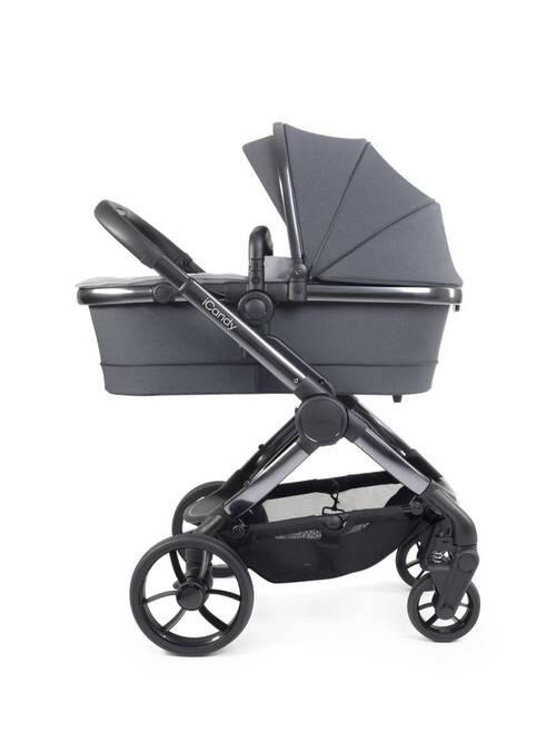 DEČJA KOLICA  PEACH 7  - tamnosiva/svetlosiva, Osnovno, tekstil/plastika (75/55/39cm) - ICANDY