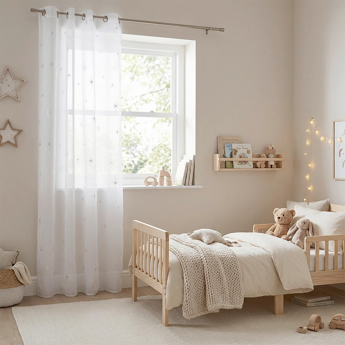 FERTIGVORHANG transparent  - Weiß, Basics, Textil (140/240cm)